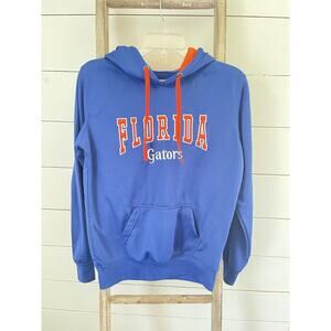 Florida Gators Stadium Athletics Hoodie Mens Orange Embroidered Spell Out Size S